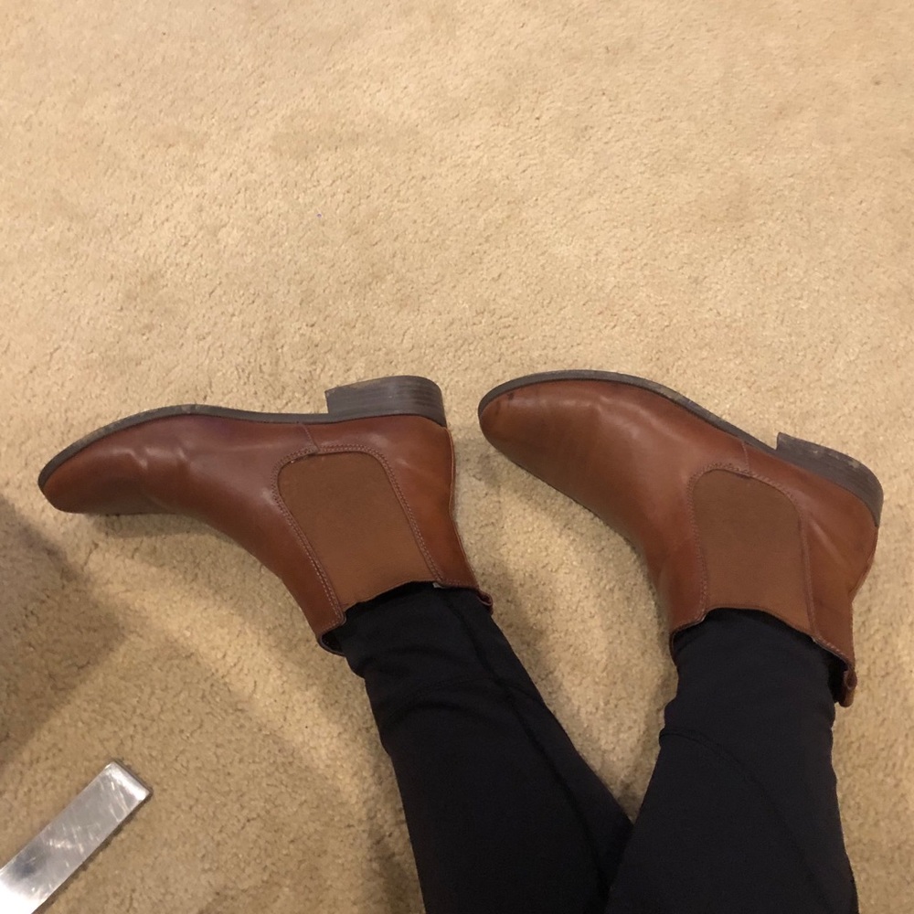 Urban Outfitters Brown Chelsea Boot